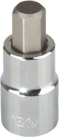 PROLINE HEX nasadni bit, 1/2", 6 mm